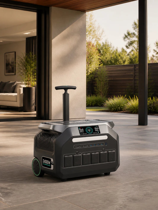 Ventarro IEE P2400 Portable Power Station & 400W Solar Panel