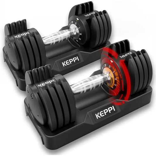 Ventarro 25–60 LB Adjustable Dumbbell Set
