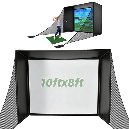Ventarro 10 × 8 FT Golf Simulator Enclosure