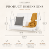 Wooden porch swing dimensions for available size 6