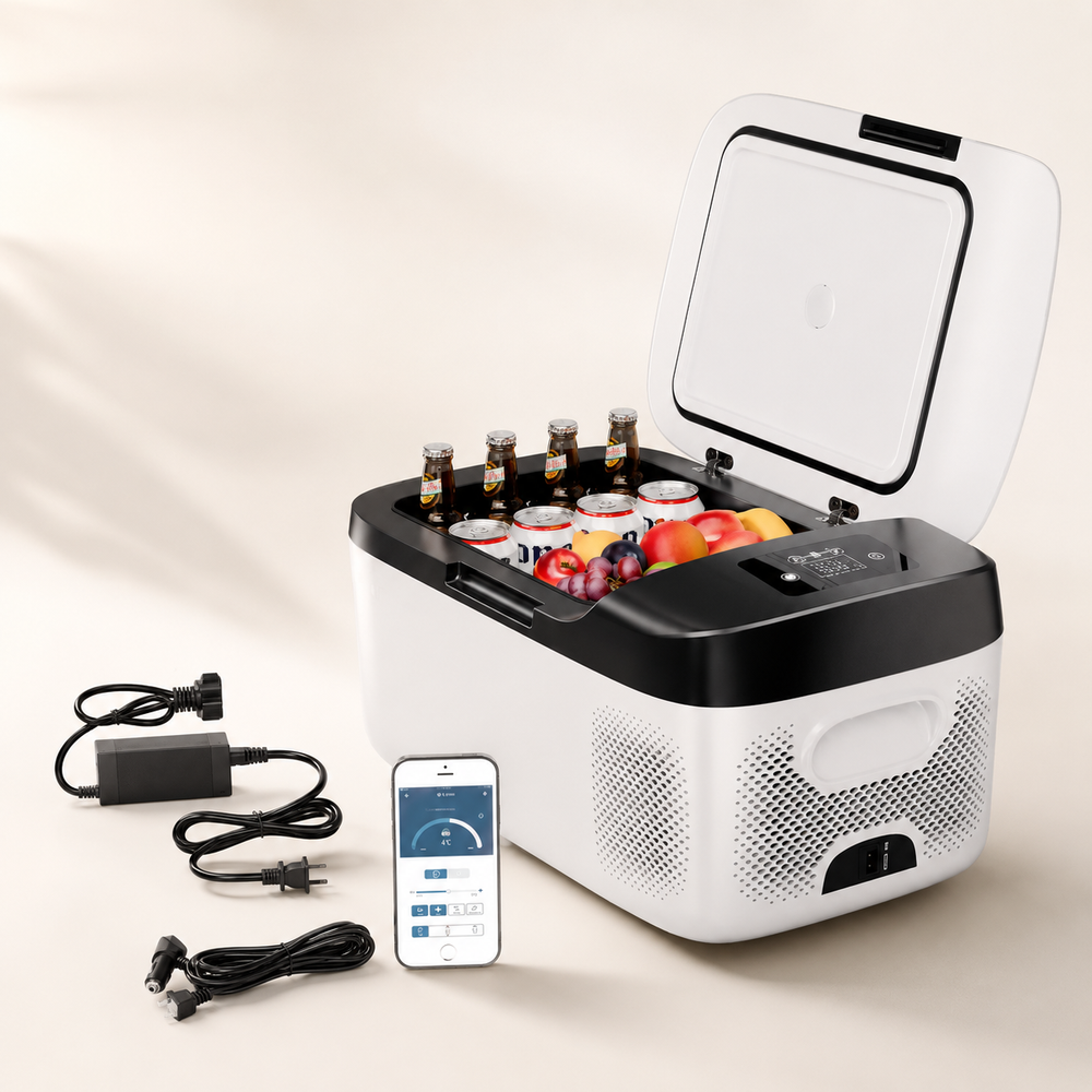 Portable compressor refrigerator 15 liter product view