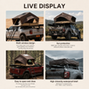 Soft-shell rooftop camping tent product view 5