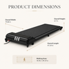 Compact under-desk walking pad product view 4