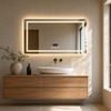 Smart LED bathroom mirror product view 4