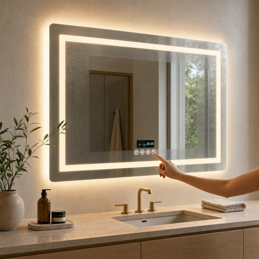 Ventarro Smart LED Bathroom Mirror with Bluetooth & Anti-Fog