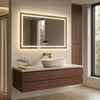Smart LED bathroom mirror product view 3