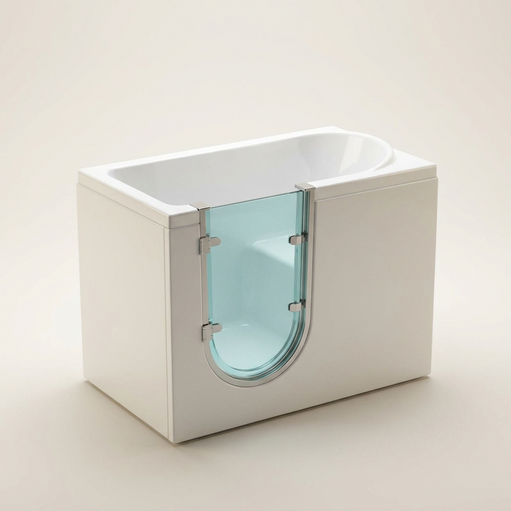 Acrylic walk-in seated bathtub product view 3