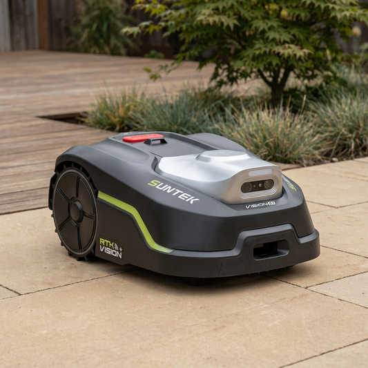 RTK vision robotic lawn mower product view 1